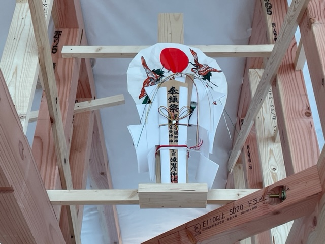 稲沢の住宅　中間検査を受けました