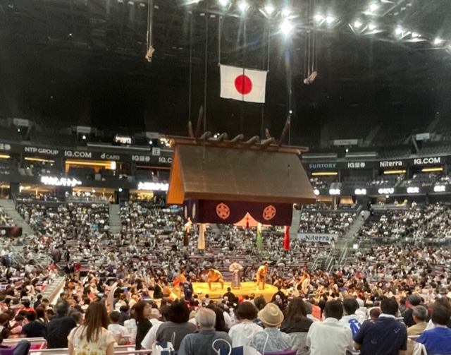 名古屋場所観戦してきました